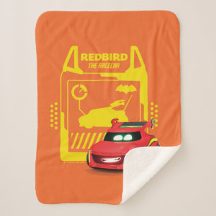Batwheels™ Redbird - De racecar Sherpa Deken