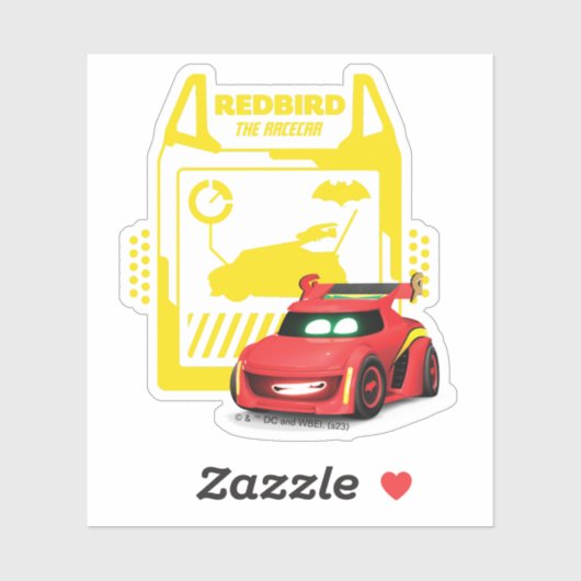 Batwheels™ Redbird - De racecar Sticker (Vel)