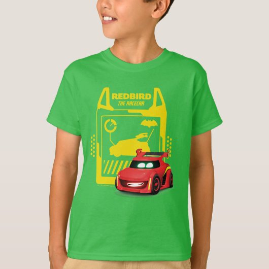 Batwheels™ Redbird - De racecar T-shirt (Voorkant)