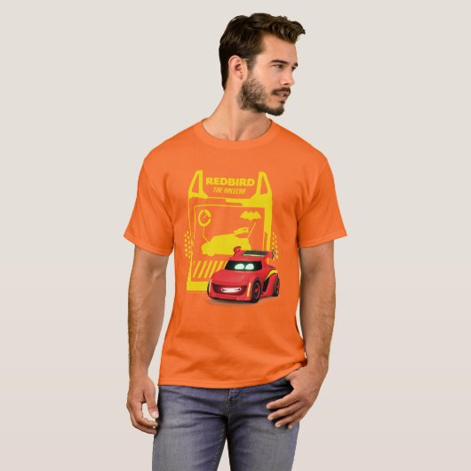 Batwheels™ Redbird - De racecar T-shirt (Voorkant volledig)
