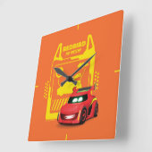 Batwheels™ Redbird - De racecar Vierkante Klok (Hoek)
