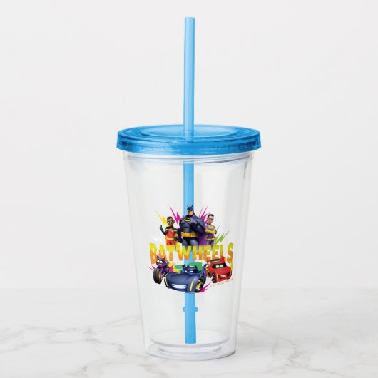 Batwheels™ superheldenteam acryl drinkbeker (Voorkant)