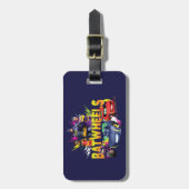 Batwheels™ superheldenteam bagagelabel (Voorkant verticaal)