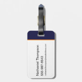 Batwheels™ superheldenteam bagagelabel (Achterkant verticaal)