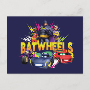 Batwheels™ superheldenteam briefkaart