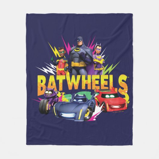 Batwheels™ superheldenteam fleece deken (Voorkant)