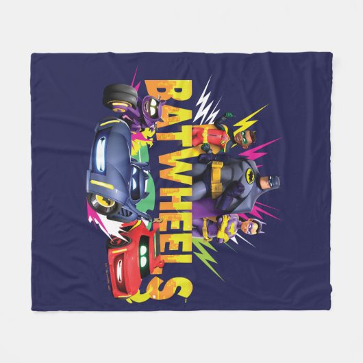 Batwheels™ superheldenteam fleece deken (Voorkant (Horizontaal))