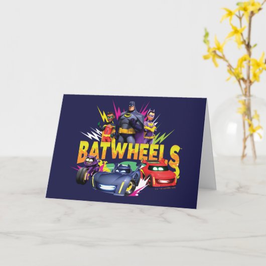 Batwheels™ superheldenteam kaart (Gele Bloem)