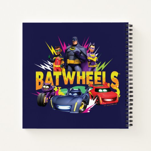 Batwheels™ superheldenteam notitieboek (Achterkant)