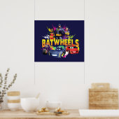 Batwheels™ superheldenteam poster (Keuken)
