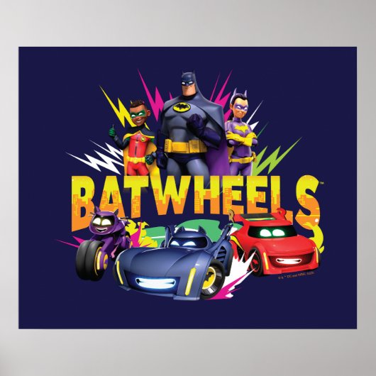Batwheels™ superheldenteam poster (Voorkant)