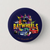 Batwheels™ superheldenteam ronde button 5,7 cm (Voorkant)