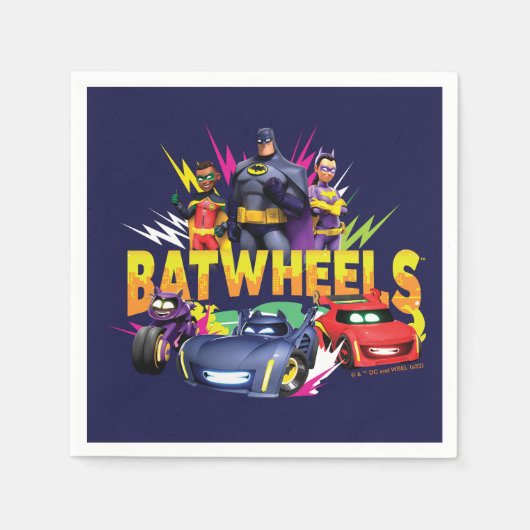 Batwheels™ superheldenteam servet (Voorkant)