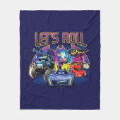 Batwheels™ Team - Let's Roll Fleece Deken (Voorkant)