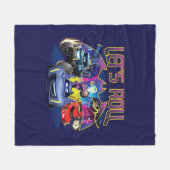Batwheels™ Team - Let's Roll Fleece Deken (Voorkant (Horizontaal))