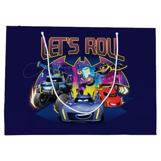Batwheels™ Team - Let's Roll Groot Cadeauzakje (Achterkant)
