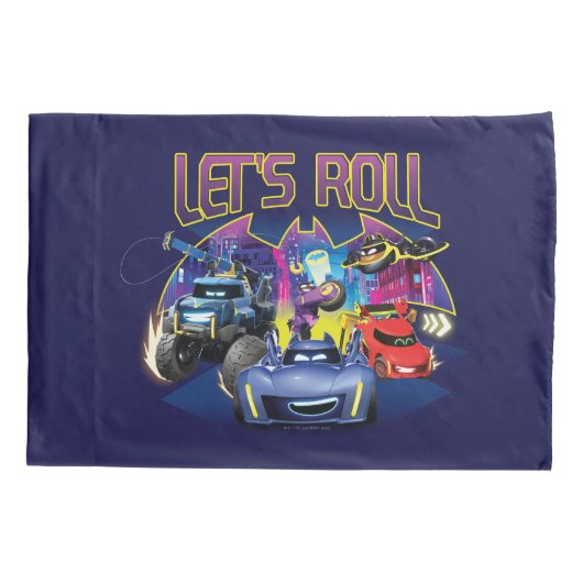 Batwheels™ Team - Let's Roll Kussensloop (Achterkant)