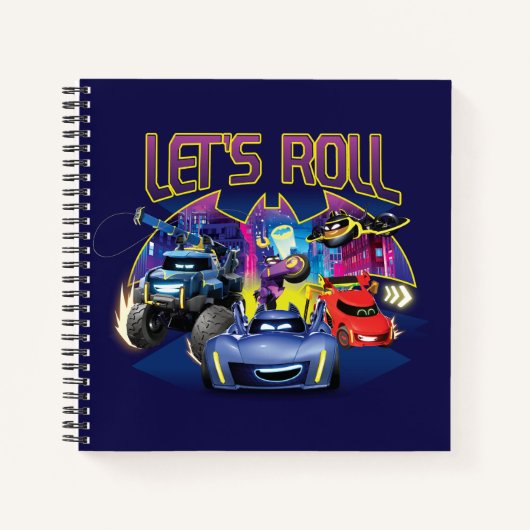 Batwheels™ Team - Let's Roll Notitieboek (Voorkant)