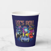 Batwheels™ Team - Let's Roll Papieren Bekers (Voorkant)