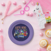 Batwheels™ Team - Let's Roll Papieren Bordje (Feest)