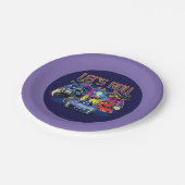 Batwheels™ Team - Let's Roll Papieren Bordje (Gekanteld)