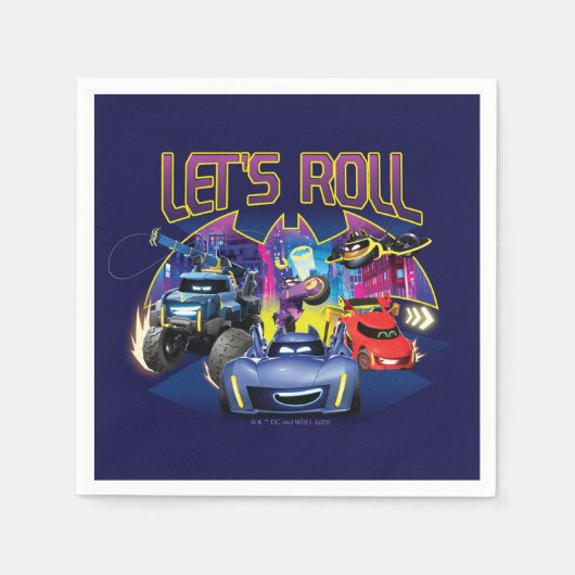 Batwheels™ Team - Let's Roll Servet (Voorkant)