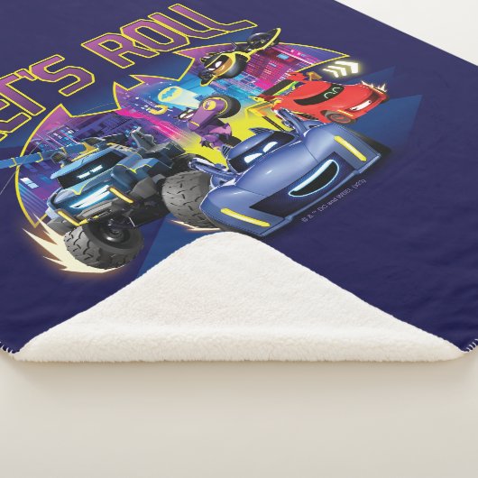 Batwheels™ Team - Let's Roll Sherpa Deken (3/4)