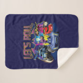 Batwheels™ Team - Let's Roll Sherpa Deken (Voorkant (horizontaal))