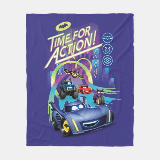 Batwheels™ - Tijd voor actie Fleece Deken (Voorkant)