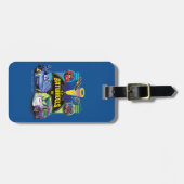 Batwheels™ versus Legion of Zoom Bagagelabel (Voorkant horizontaal)