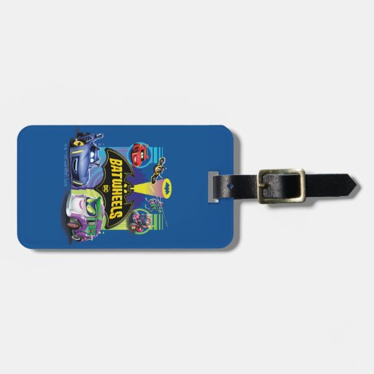 Batwheels™ versus Legion of Zoom Bagagelabel (Voorkant horizontaal)