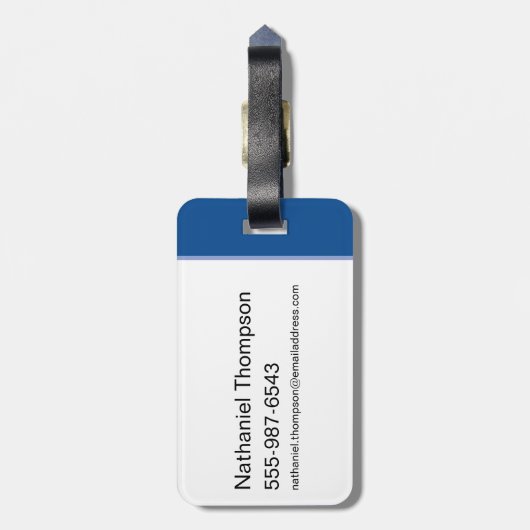 Batwheels™ versus Legion of Zoom Bagagelabel (Achterkant verticaal)