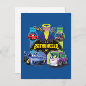 Batwheels™ versus Legion of Zoom Briefkaart (Voorkant / Achterkant)