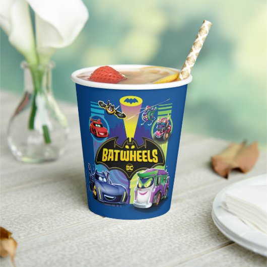 Batwheels™ versus Legion of Zoom Papieren Bekers (Insitu)