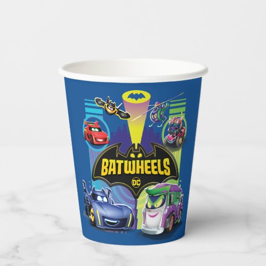 Batwheels™ versus Legion of Zoom Papieren Bekers (Achterkant)