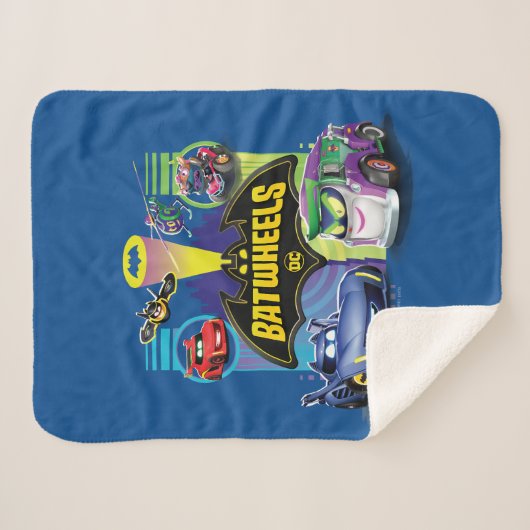 Batwheels™ versus Legion of Zoom Sherpa Deken (Voorkant (horizontaal))
