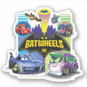 Batwheels™ versus Legion of Zoom Sticker (Voorkant)