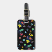 Batwheels™-voertuigpictogrampatroon Bagagelabel (Voorkant verticaal)