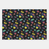 Batwheels™-voertuigpictogrampatroon Inpakpapier Vel (Voorkant 2)