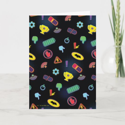 Batwheels™-voertuigpictogrampatroon Kaart (Voorkant)