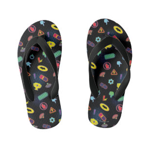 Batwheels™-voertuigpictogrampatroon Kinder Teenslippers