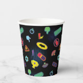 Batwheels™-voertuigpictogrampatroon Papieren Bekers (Voorkant)