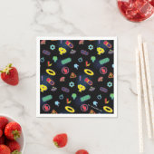 Batwheels™-voertuigpictogrampatroon Servet (Insitu)