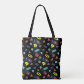 Batwheels™-voertuigpictogrampatroon Tote Bag (Achterkant)