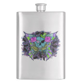 Batwing Skull Premium Flask Flacon (Voorkant)