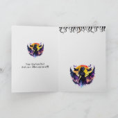 Batwoman Happy Halloween Kaart (Binnen)