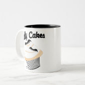 Baty Cakes Tweekleurige Koffiemok (Voorkant links)