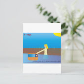 Batya, de dochter van Pharaoh Briefkaart (Staand voorkant)