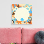 Bau-Haus stijl canvas print (Insitu (Woonkamer))