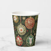 Bauble Brilliance Papieren Bekers (Voorkant)